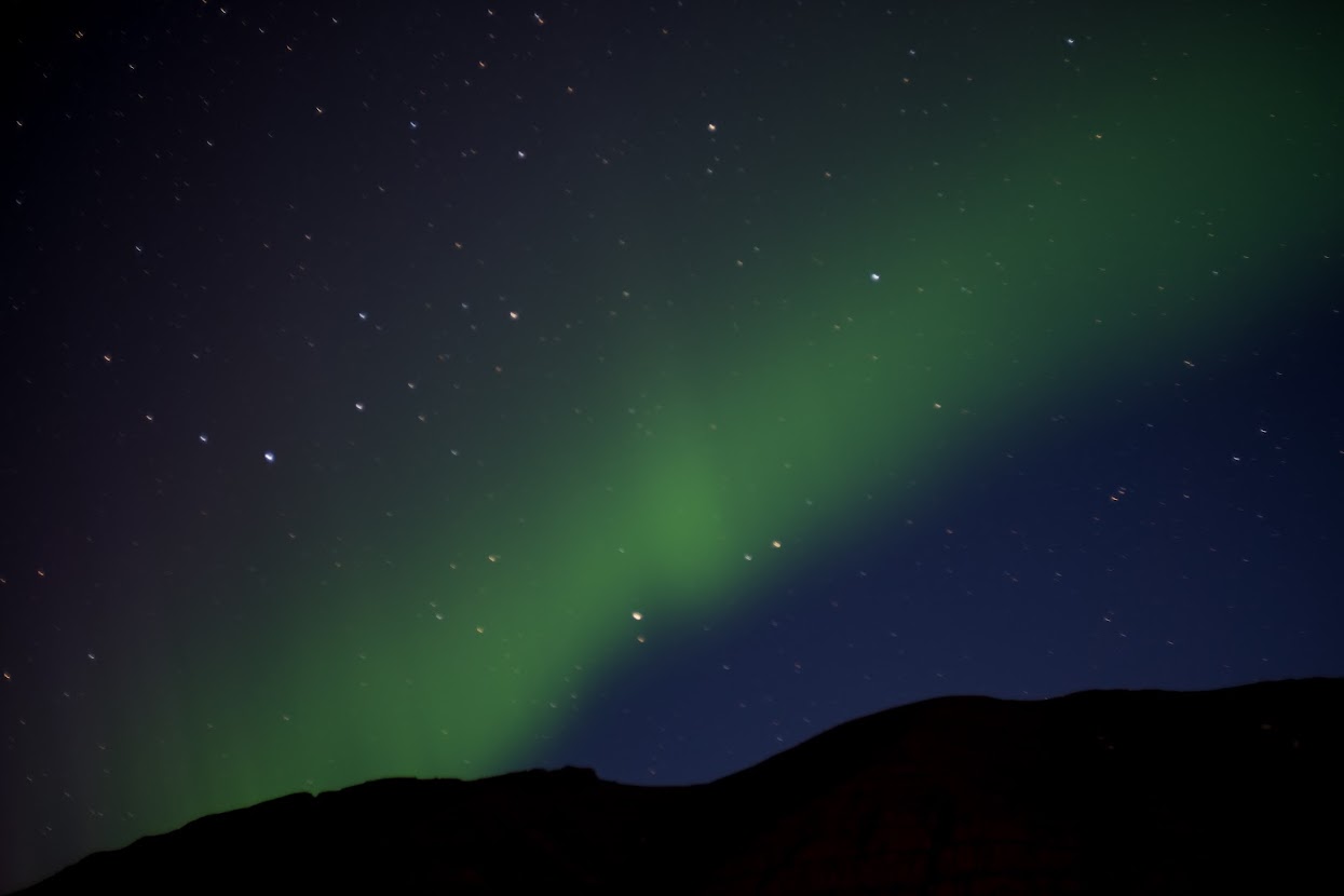 Aurora Borealis - the brilliant finale of the workshop.